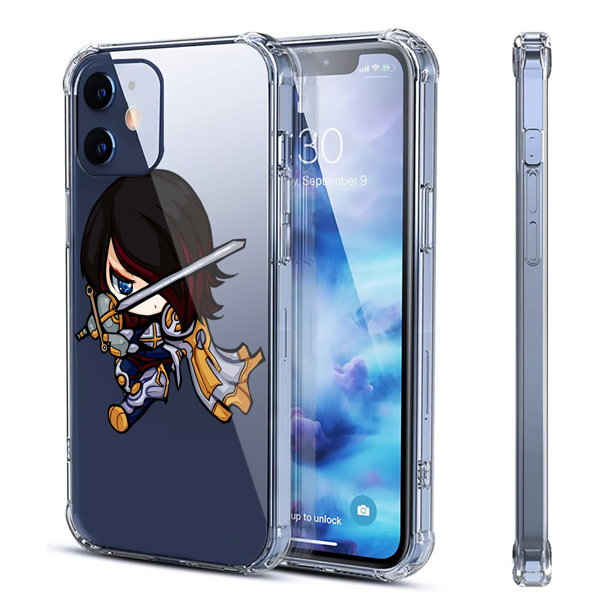 （画像用） リーグ・オブ・レジェンド League of Legends LOL 【iPhone 12シリーズ対応】透明スマホケース（クリアソフトケース）
